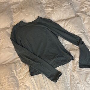 SKIMS Pastel Blue Long Sleeve Top